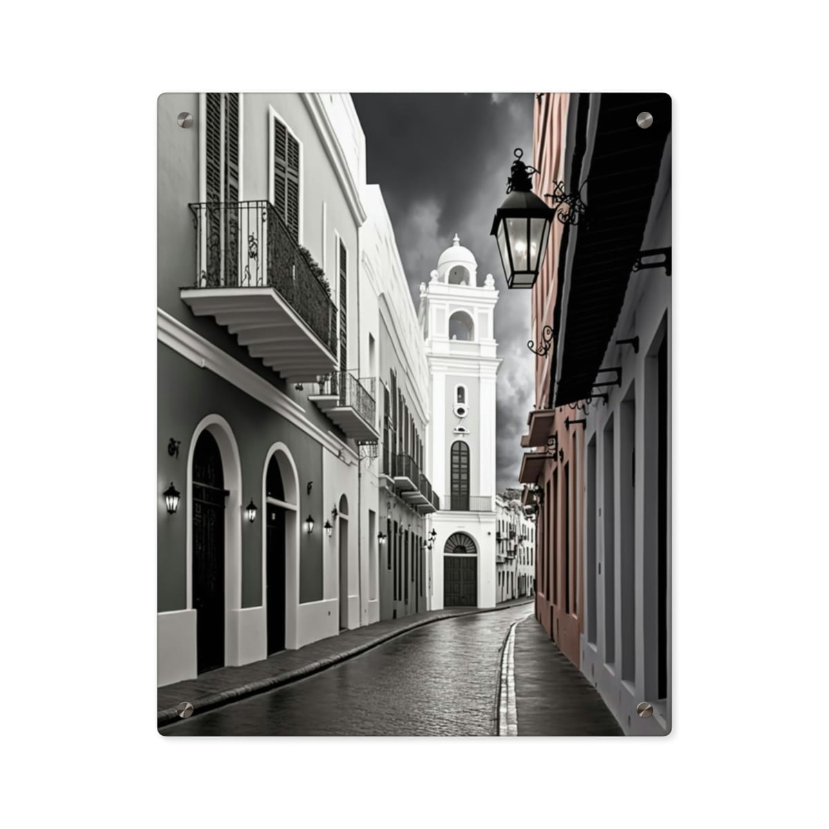 Old San Juan Acrylic Wall Art Panels Antojo Boricua
