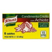 Cubitos Knorr Condimento Criollo Con Achiote
