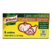 Cubitos Knorr Calabaza y Jamón