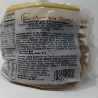 Galletas Cucas De Jengibre - La Orocoveña - 6 Oz - Antojo Boricua