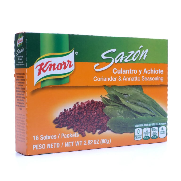 Knorr Sazón Culantro Y Achiote 16 Packets Antojo Boricua