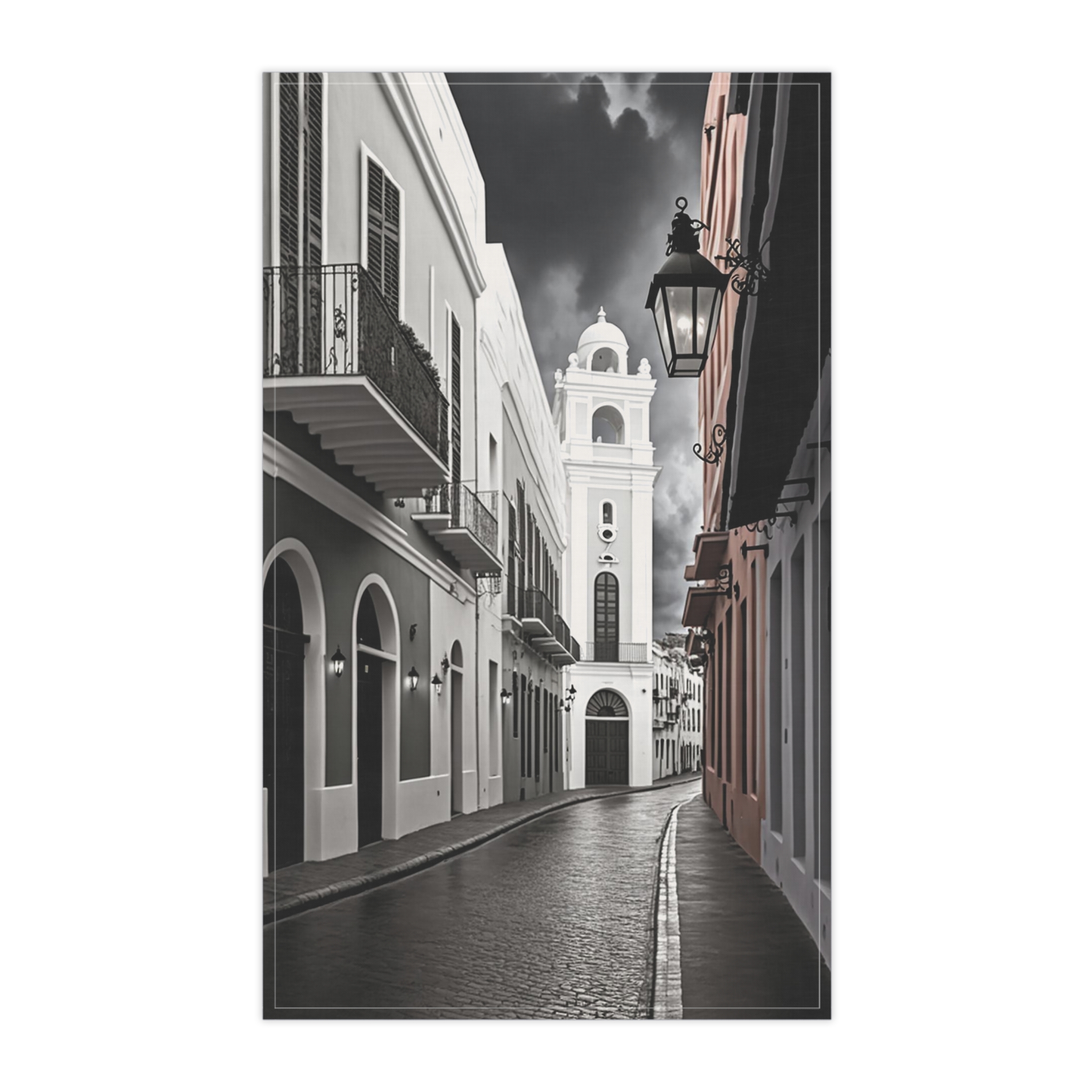 Old San Juan - Kitchen Towel - Image 2