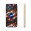 Puerto Rico Abstract Flag - Biodegradable Cases